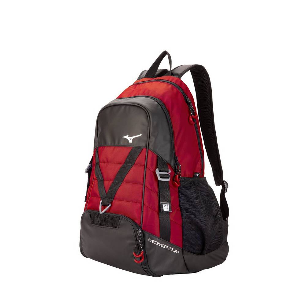 Mens Mizuno Momentum Volleyball Backpack Red Philippines (ZVMFNL489)